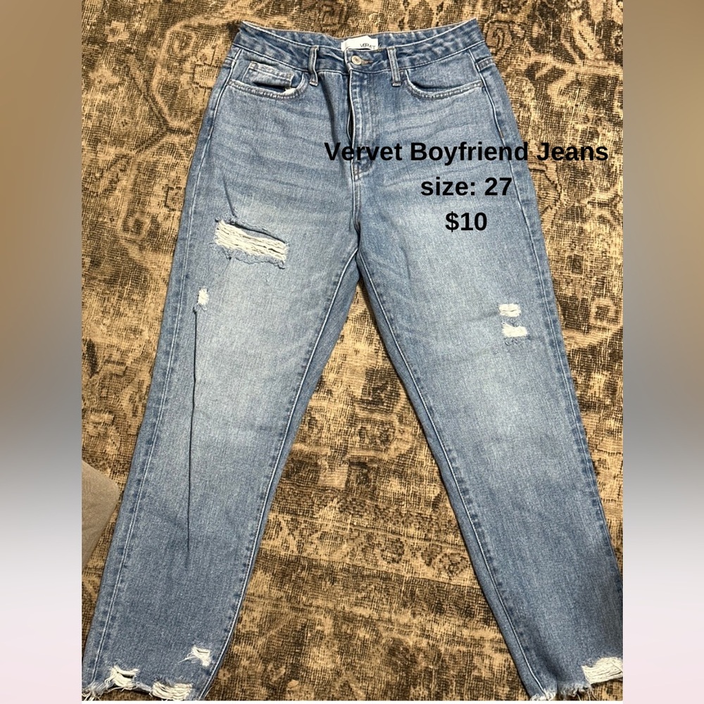 Velvet Women's Straight Leg Jeans - Classic Blue